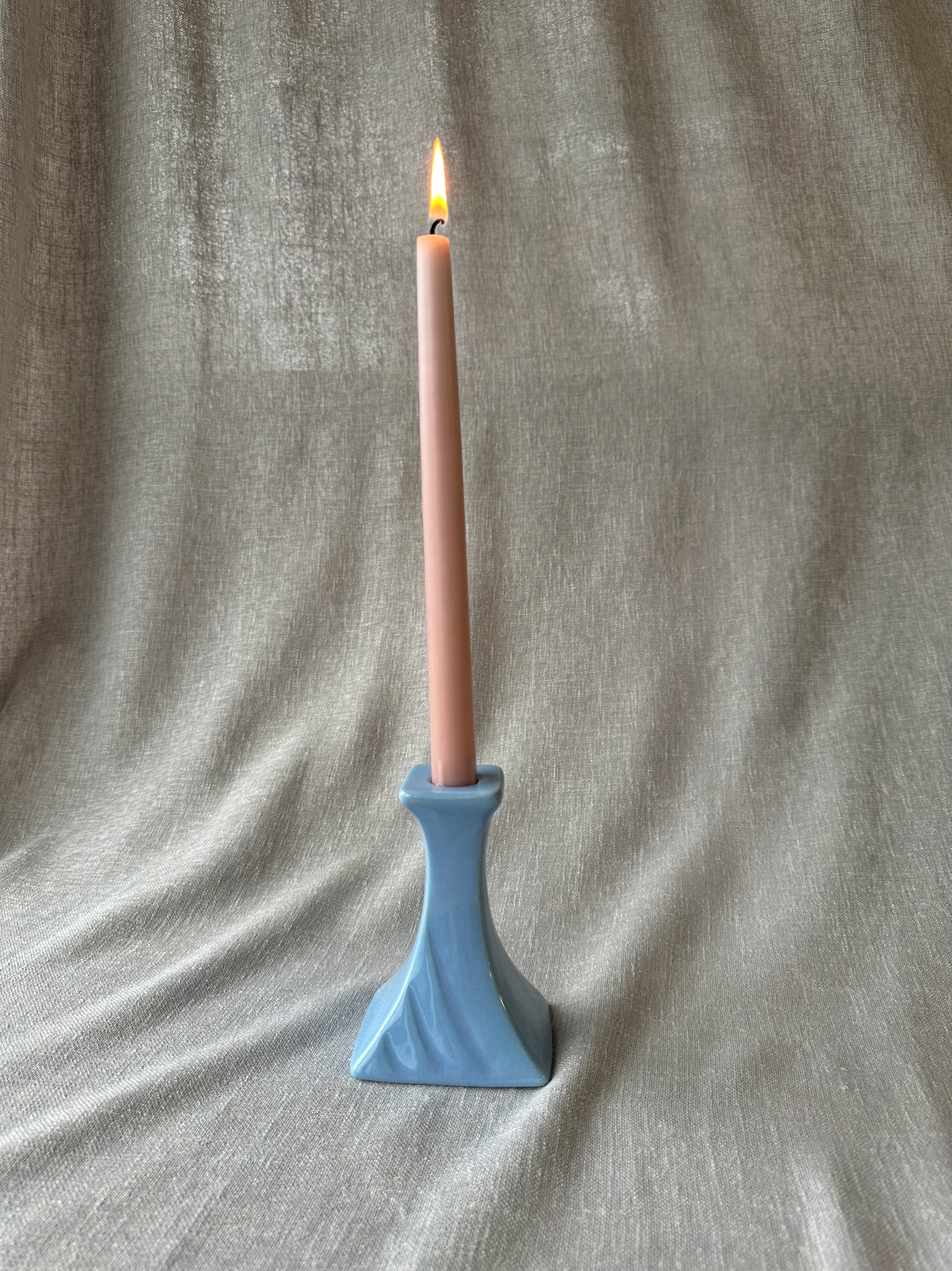 Blå ljusstake från Guldkroken