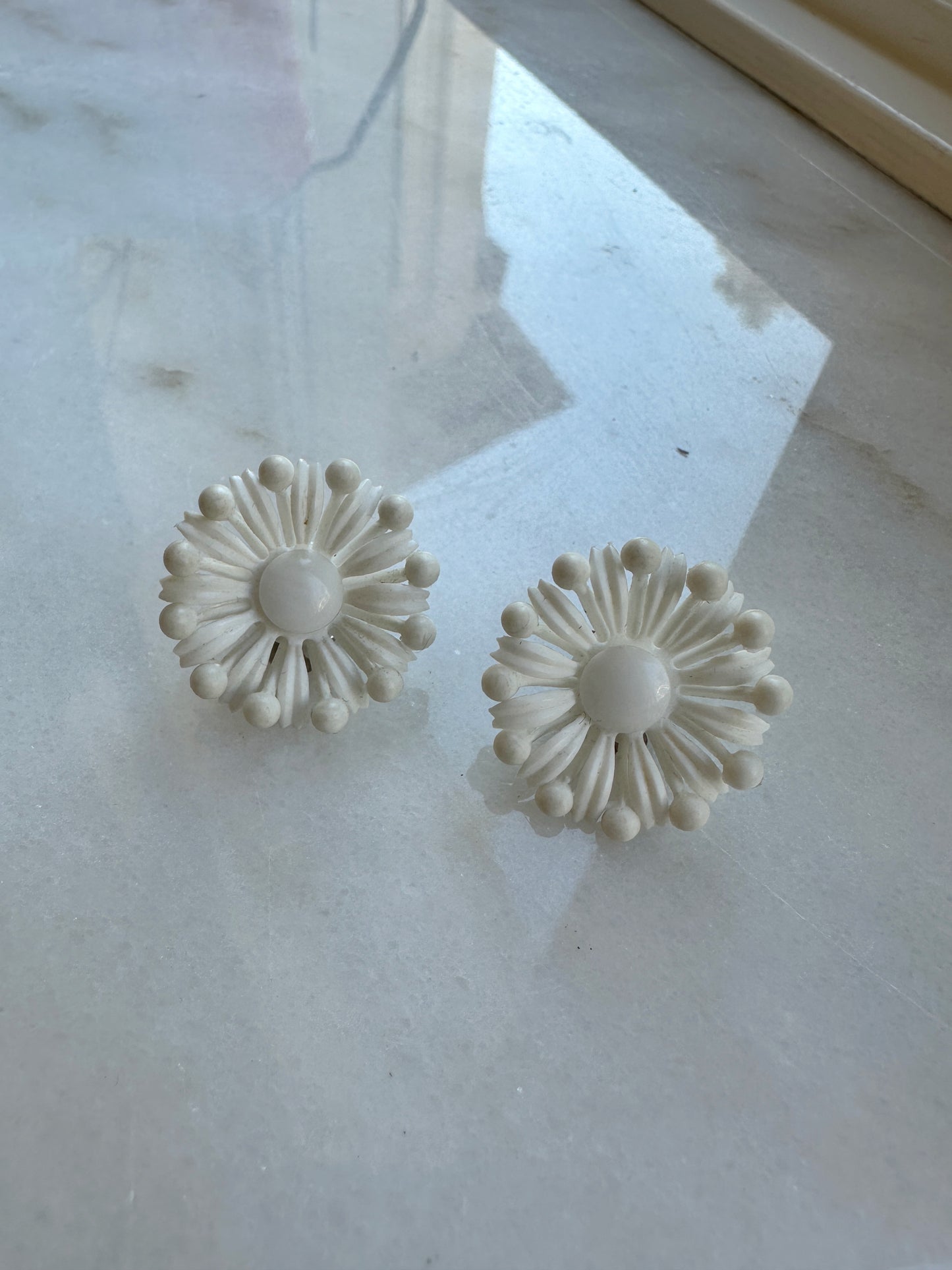 Vintage clips blomma