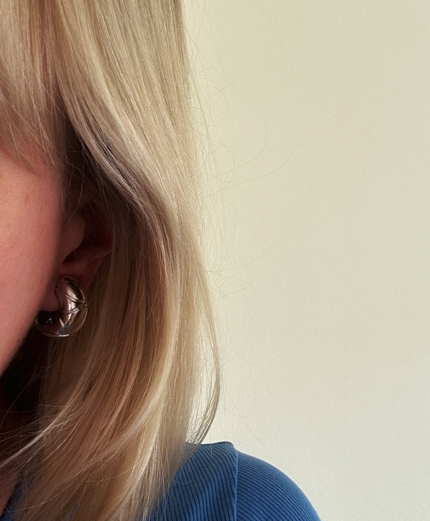 Vintage clips hoops